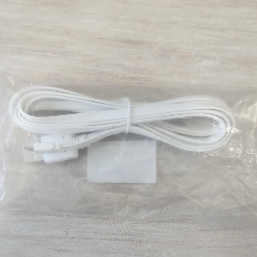 White USB Charging Cable